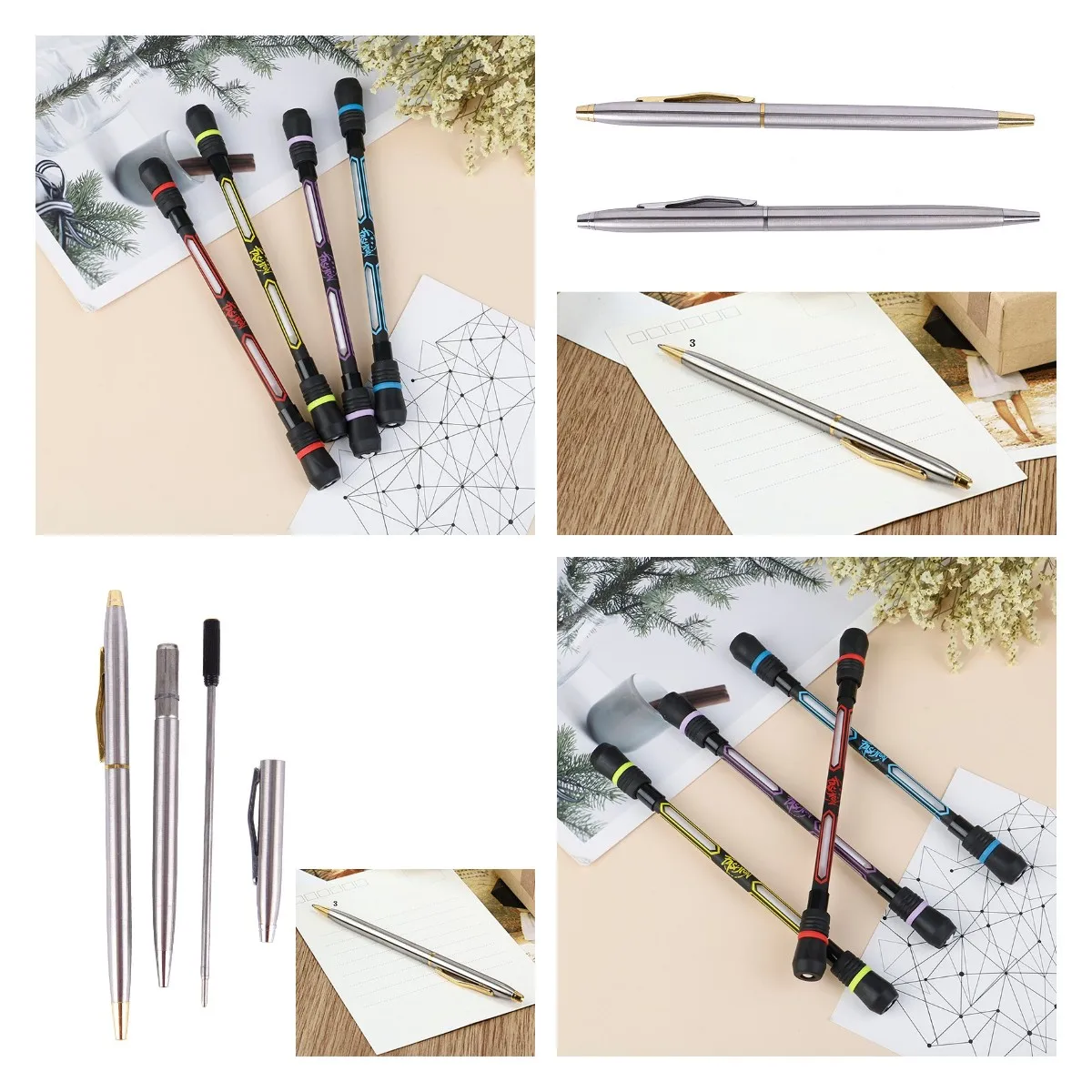 

Гелевая ручка, вращающаяся, для студентов