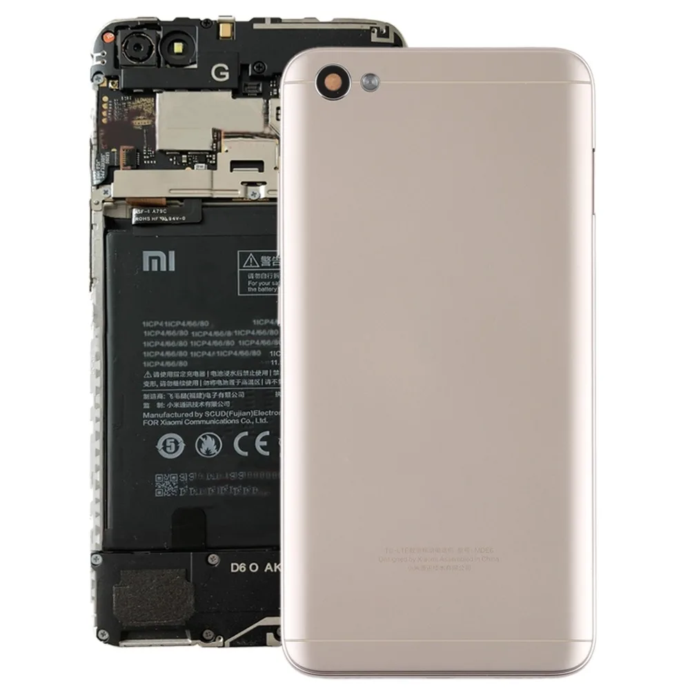 Для Xiaomi Redmi Примечание 5A Крышка батарейного отсека задняя стеклянная дверь