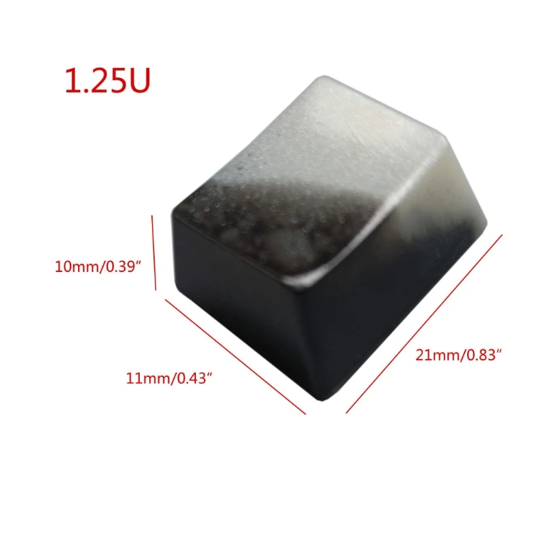 

1.25U Handmade Customized OEM Resin Keycap Keyboard RGB 1.25x Translucent Keycap