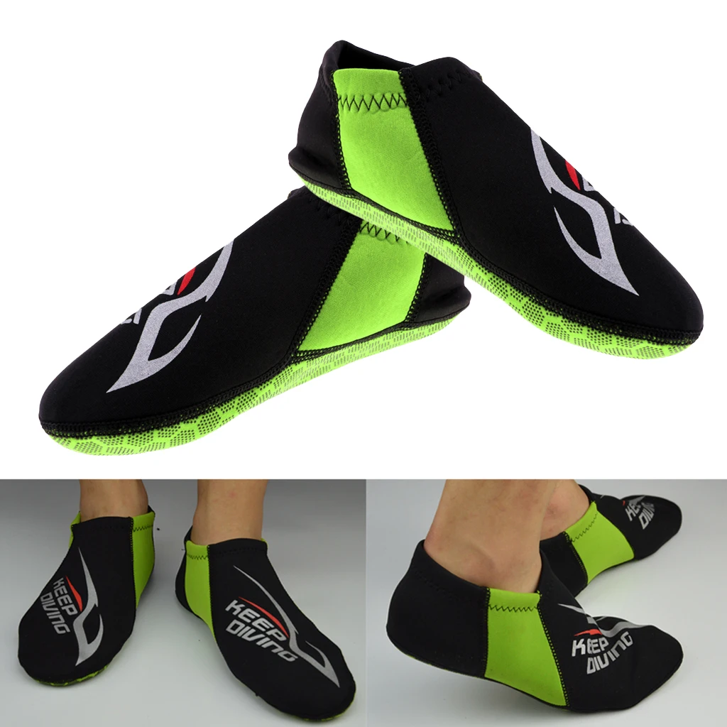 Неопреновые носки для дайвинга 3 мм низкая посадка пляжная обувь оборудование