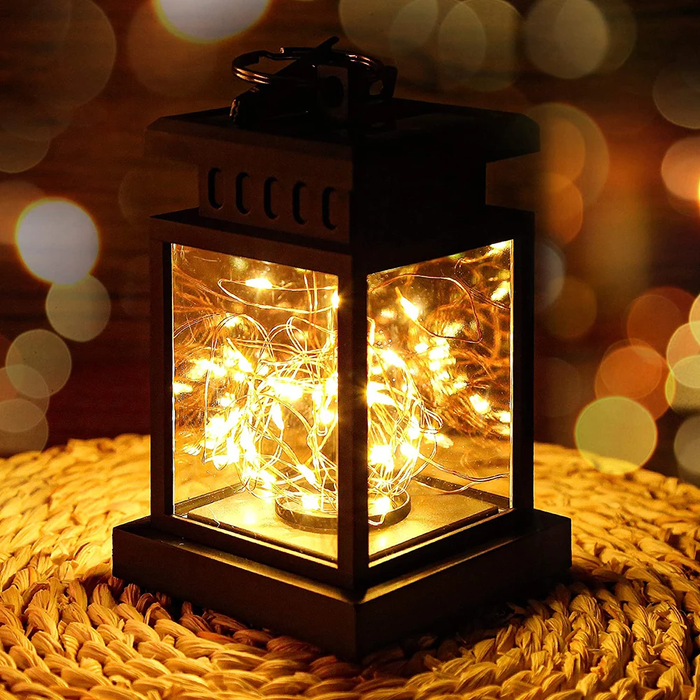 

Led Solar Lantern Waterproof Lamp Hanging Solar Rgb /warm Light Light Outdoor Led Security Night Lights String For Garden Patio