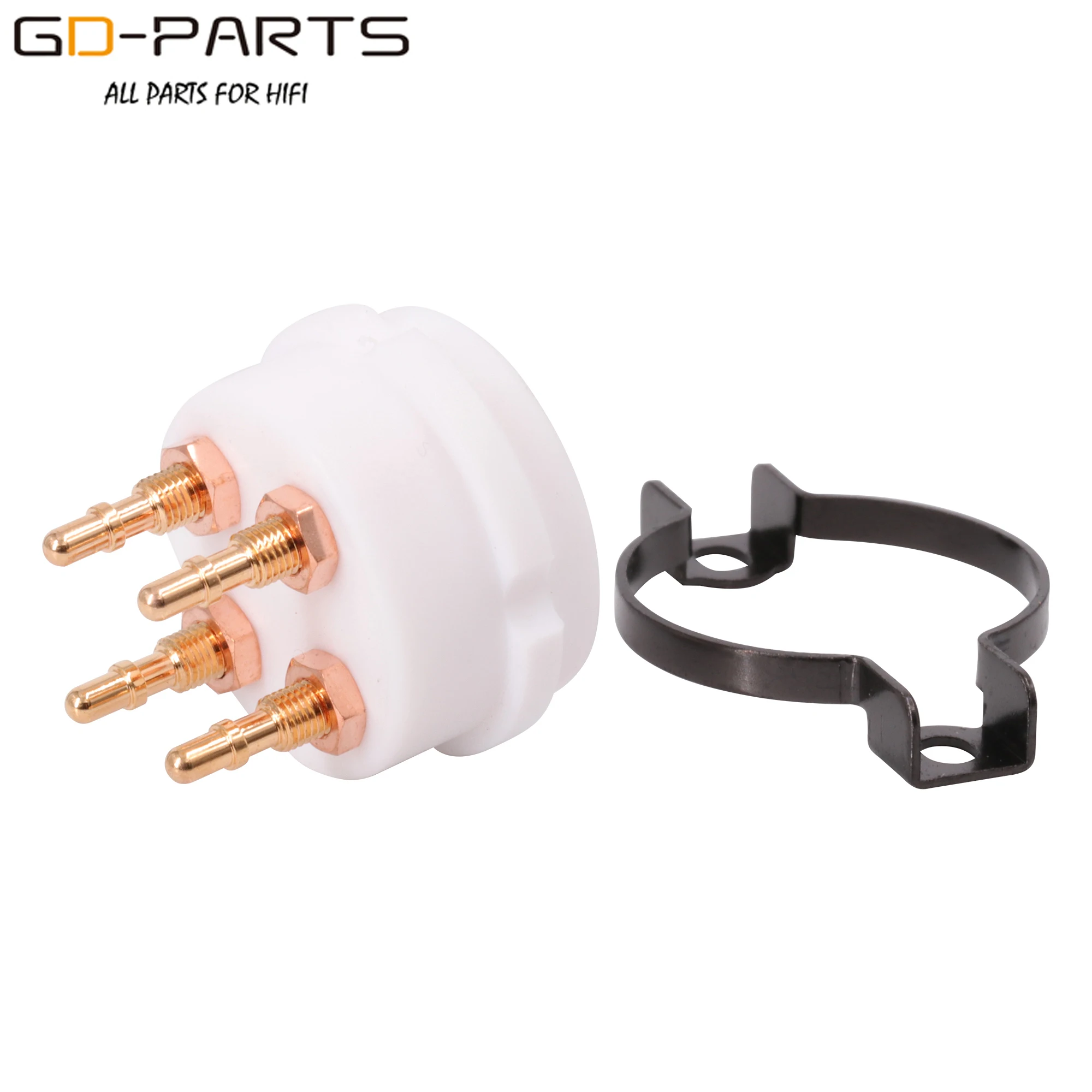 Трубчатый патрон из ПТФЭ для 300B 2A3 811 274A 5Z3 866 PX4 71A 572B 5U4G 6B4G 45 50 83 Hifi винтажный AMP DIY|teflon