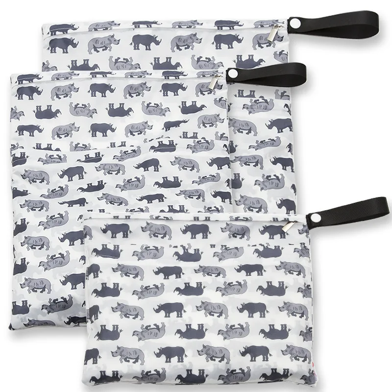 

3pack29*36cm Wet Bag Diaper Bag Crib New Born Baby Items Diaper Waterproof Bag Diaper Bag Crib
