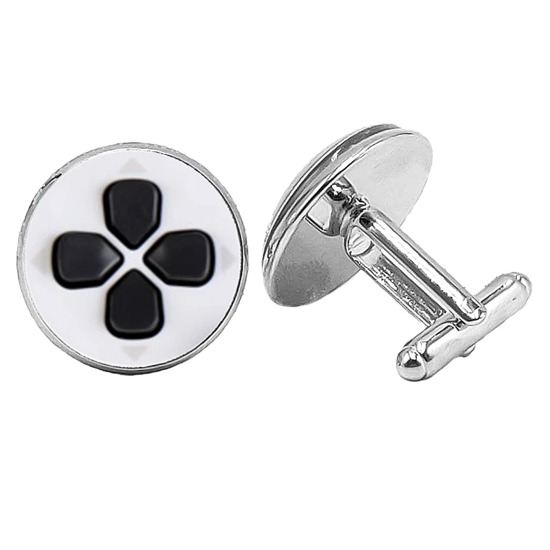 2019 новый хит продаж динамический геймпад стекло кабошон ювелирные запонки