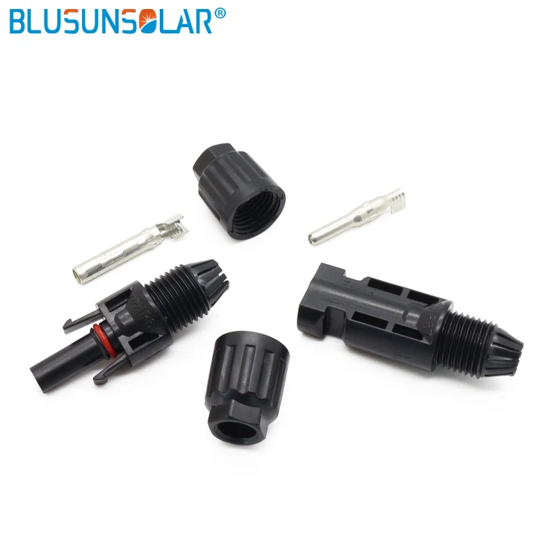 

100 Pairs of Solar cable connectors male and female for solar panels and photovoltaic systems LJ0116