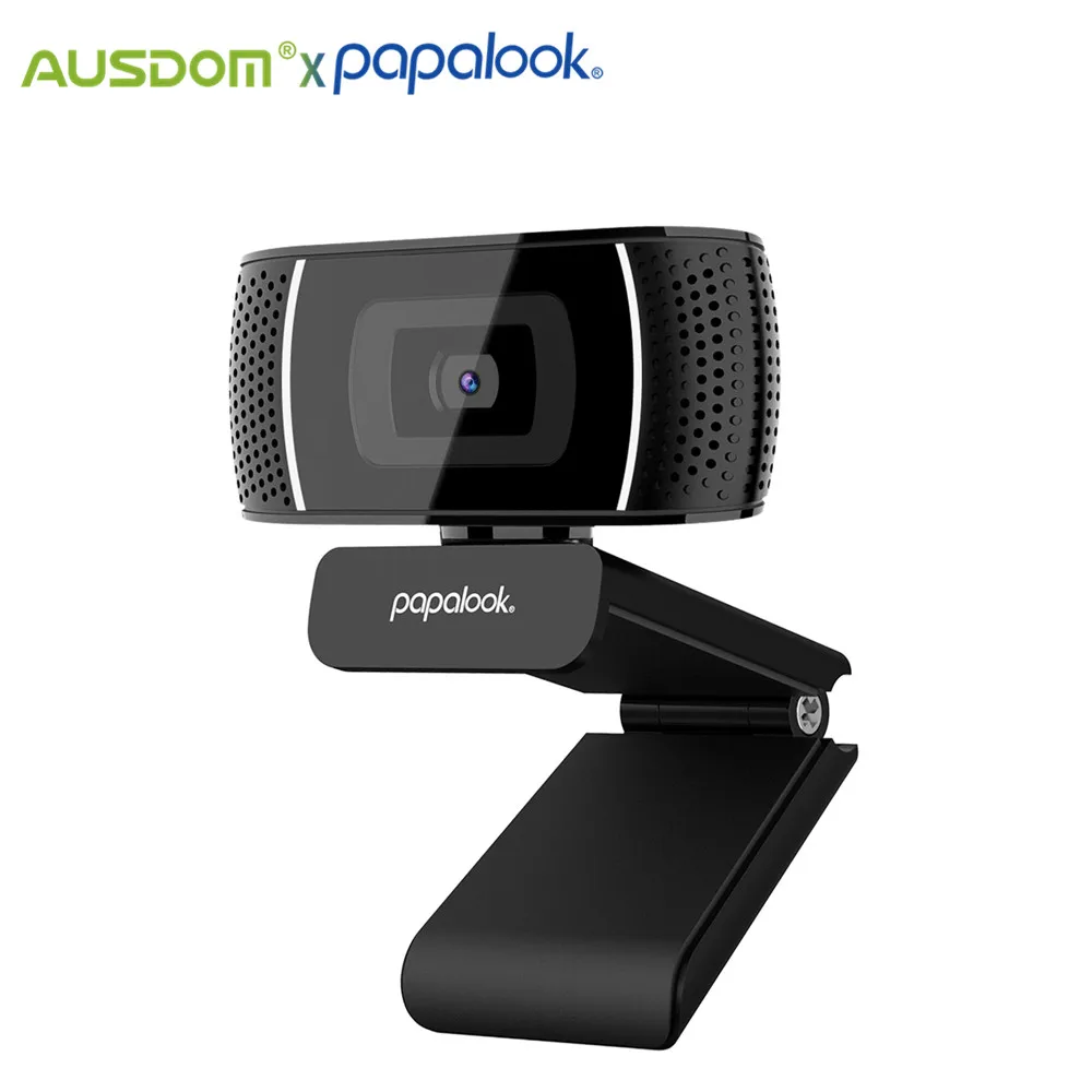 Веб камера PAPALOOK PA327 Full HD встроенный микрофон веб автоматический светильник