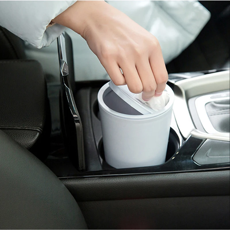 Новый мусорный бак настольный мини-мусорный маленький контейнер для автомобиля