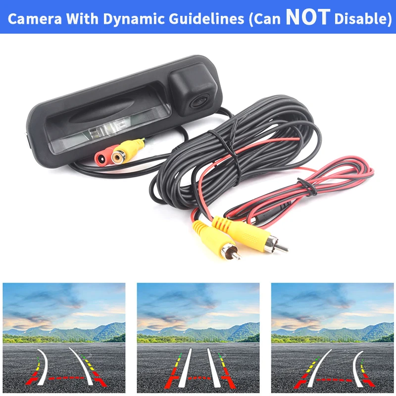 

Водонепроницаемая камера с динамической траекторией для Ford Focus Sedan 2012 2013 для Focus 3 для Focus MK3 Titanium B-Max 2014