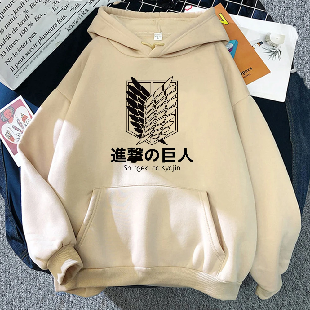 

Attack on Titan Hoodie Women Anime Manga Mikasa Hoodies Female Oversized Loose Casual Harajuku Fleece Hoody Pullovers Hooded