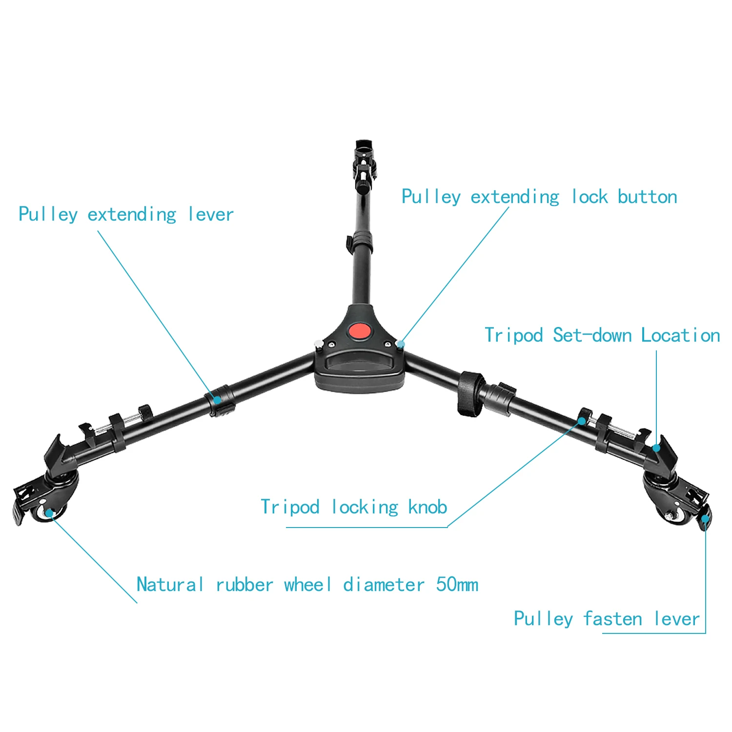 Профессиональный регулируемый штатив Neewer из алюминиевого сплава 15 7 дюйма