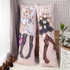 Подушка Чехол Косплей 2D Аниме Сексуальная Подушка Наволочка kawaii lolicon waifu dakimakura uzaki chan DATE A LIVE дизайнерская Подушка Чехол