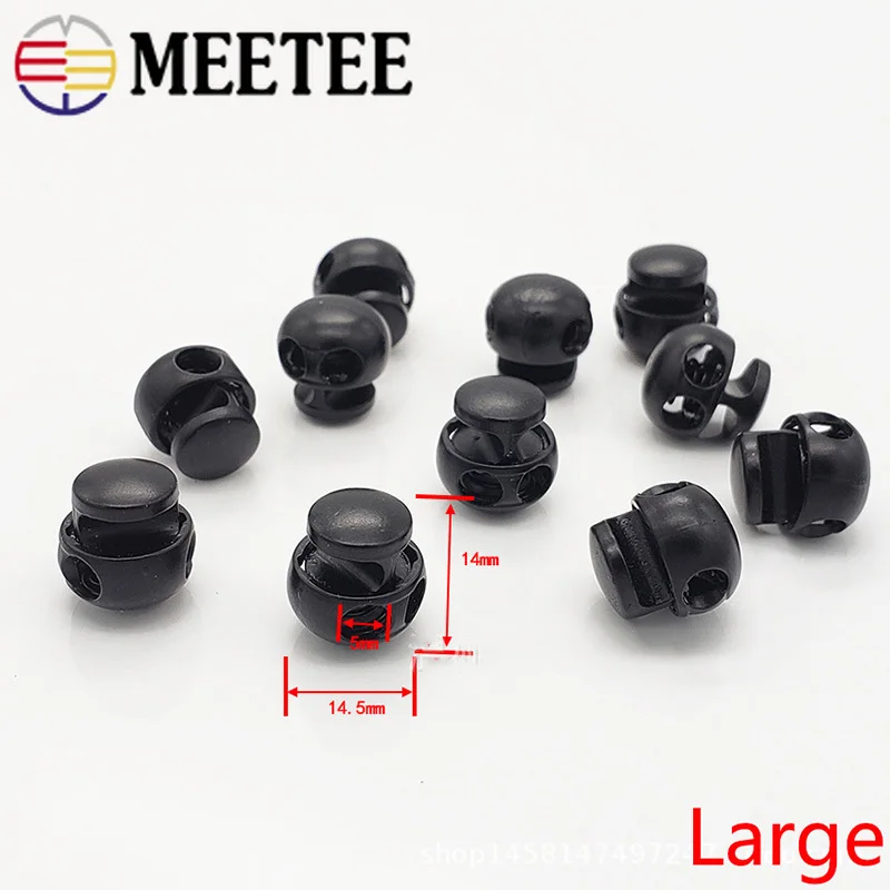 Meetee 20pcs Metal Stipper Spring Cord Lock Buckle Hat Adjustment End Snap Hook DIY Clothing Decoration Button Accessories | Дом и сад