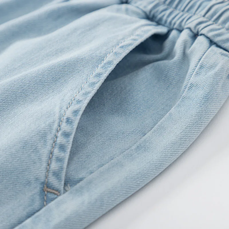 Брюки Semir Женские Прямые хлопковые свободные джинсы для бега лето 2020 | Женская