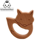 Прорезыватель для зубов, деревянный, из бука