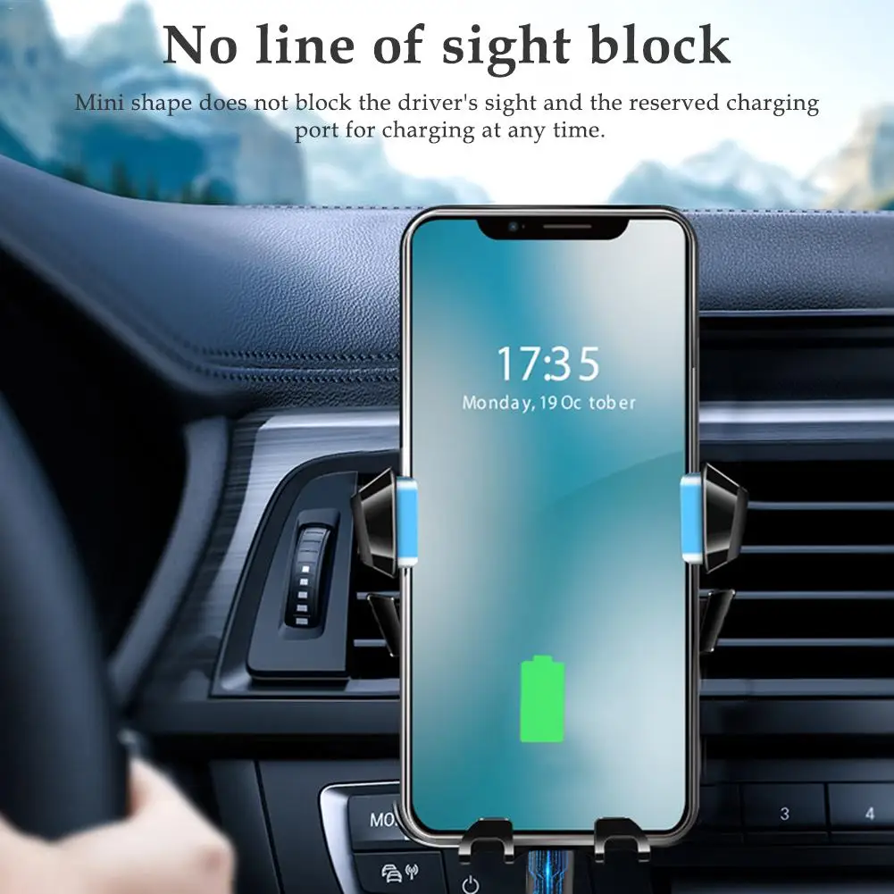 

Автомобильный держатель для телефона, мини-держатель для телефона, автомобильная подставка с вращением на 360 градусов, поддержка GPS, для 4-6,5 ...