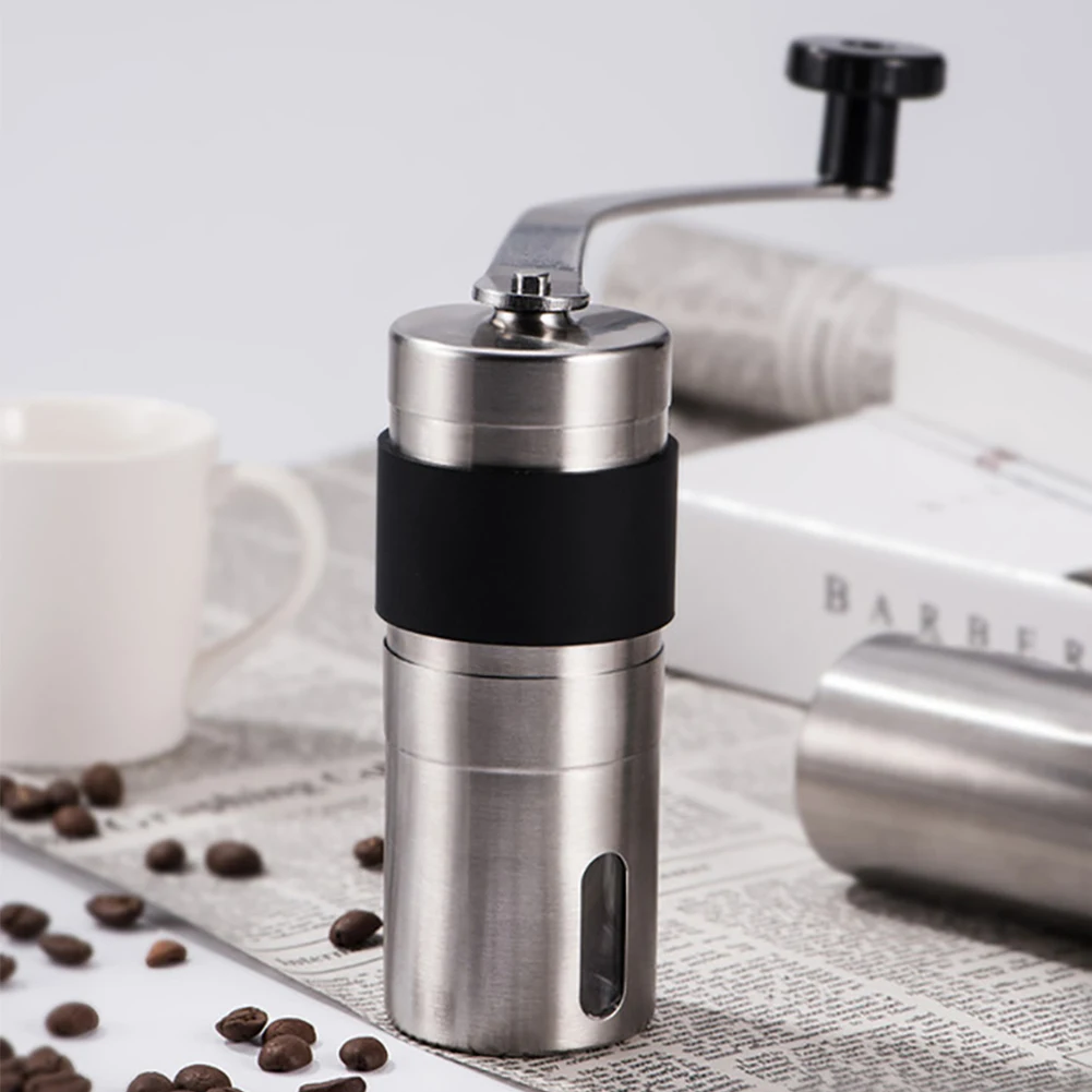 2 Size Mini Portable Manual Ceramic Coffee Grinder Stainless Steel Adjustable Mill Grinding Core Easy Clean Kitchen Tools | Дом и сад