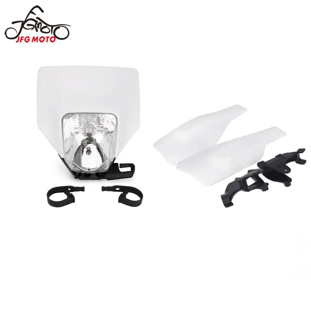 

Motorcycle Hand Guard Handlebar HandGuards Headlight For Husqvarna FC TC FE TE FX TX 125 250 300 350 450 501 501S 2016 2017