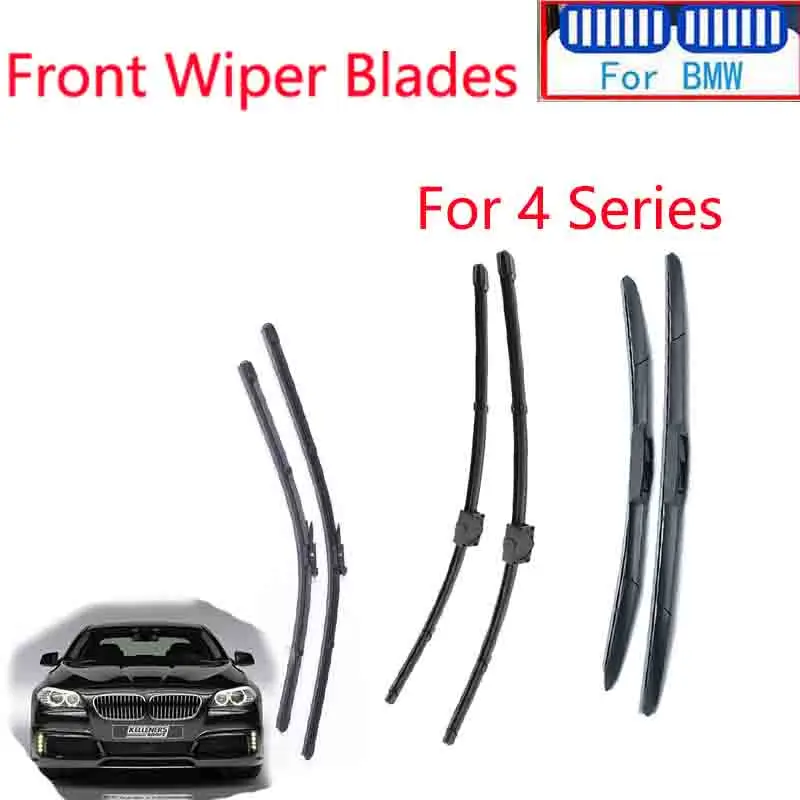 

2PCS High-quality Original Car Wiper Blade Windshield Windscreen Front Window For Bmw F33 F34 F36 F32 2013 2014 2015 2016 2017