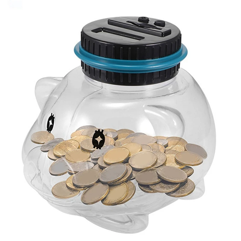 Л копилка счетчик для монет электронная цифровая с ЖК-дисплеем банка хранения (1