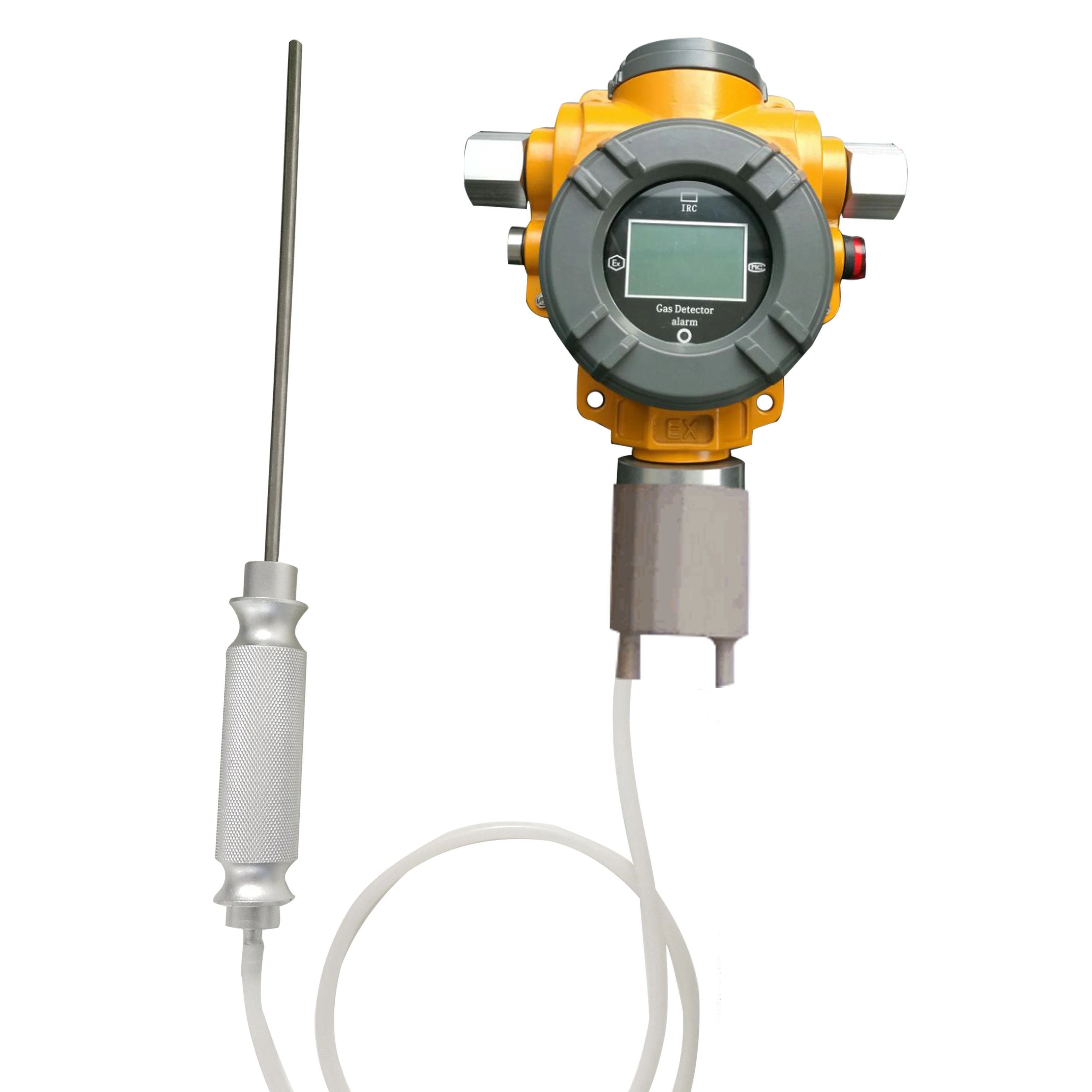 

HOT SALE nh3 h2s ch4 ch4s point-type laser beam gas detector, 4 in 1 odor gas monitor