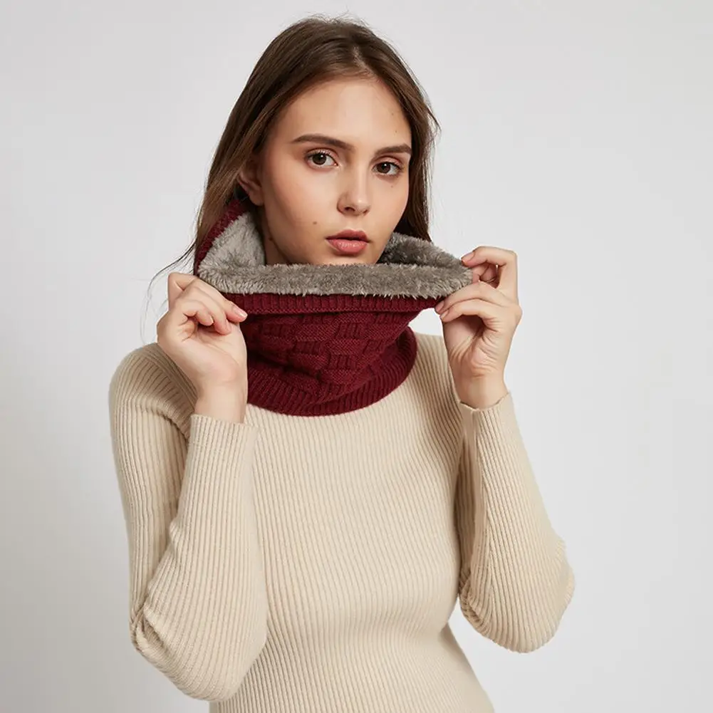 

Winter Oudoor Electric Heating Neck Wrap Knited Warm Keep Neck Warmer Men Women Heating Scarf