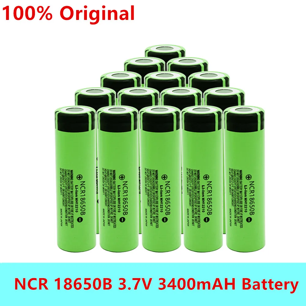 100% новый NCR18650B Аккумулятор 3 7 в 3400 мАч Ncr18650b перезаряжаемый литиевый аккумулятор