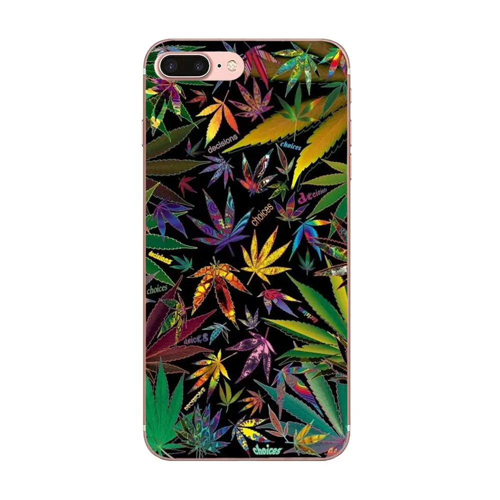 Мягкий чехол из ТПУ для Samsung A01 A51 A71 A81 A91 A50 S10E S10 S20 Plus Note 10 Lite Pro M60s M30S Psychedelic Ganja Pot