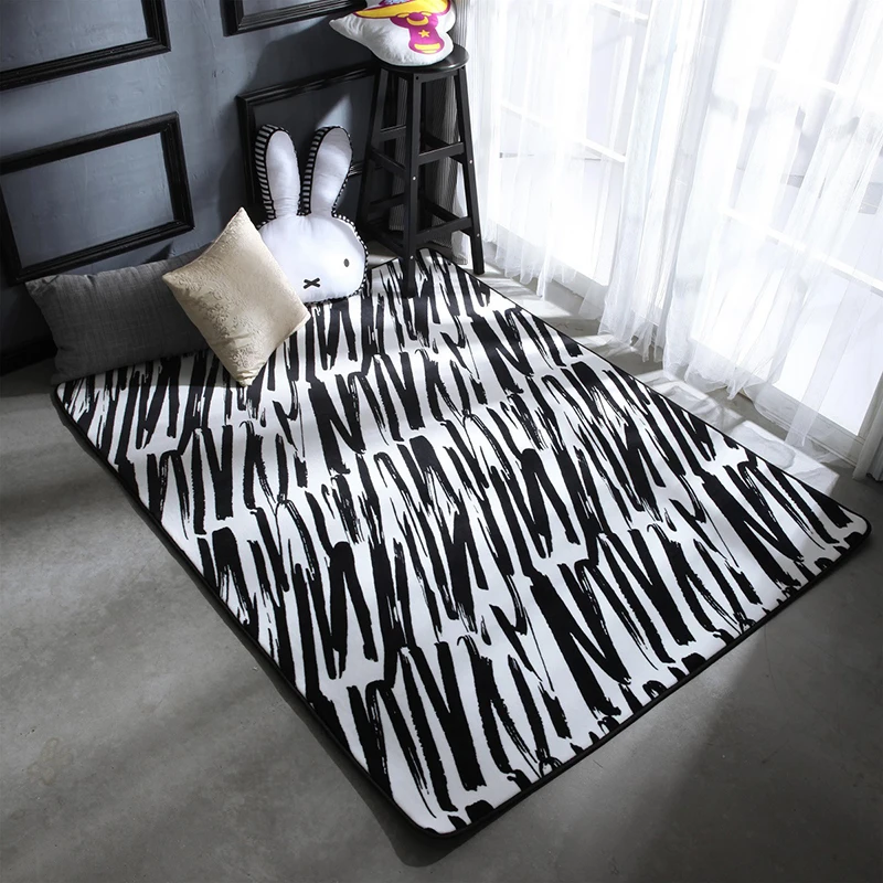 Скандинавская зеленая искусственная кожа для гостиной домашние коврики и