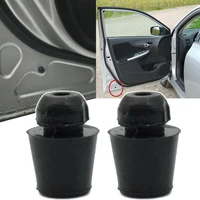 2pcs car door dampers buffer pad cover black rubber stop pad for hyundai bmw car maintenance accessories
