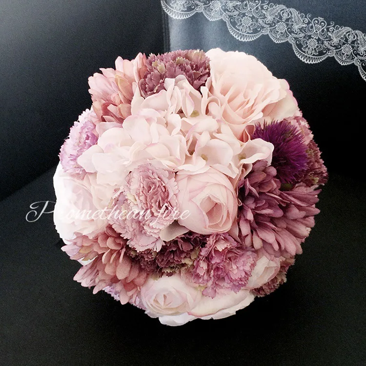 

Artifical Wedding Flowers Bridal Bouquets Wedding Bouquet Mixed Colors Bouquet Wedding Accessories SPH71