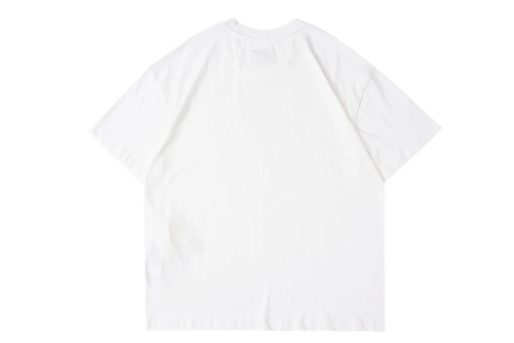 

Unisex 6PMSEASON Color LOGO Letter Print Short Sleeve T-Shirt Black White S-XL