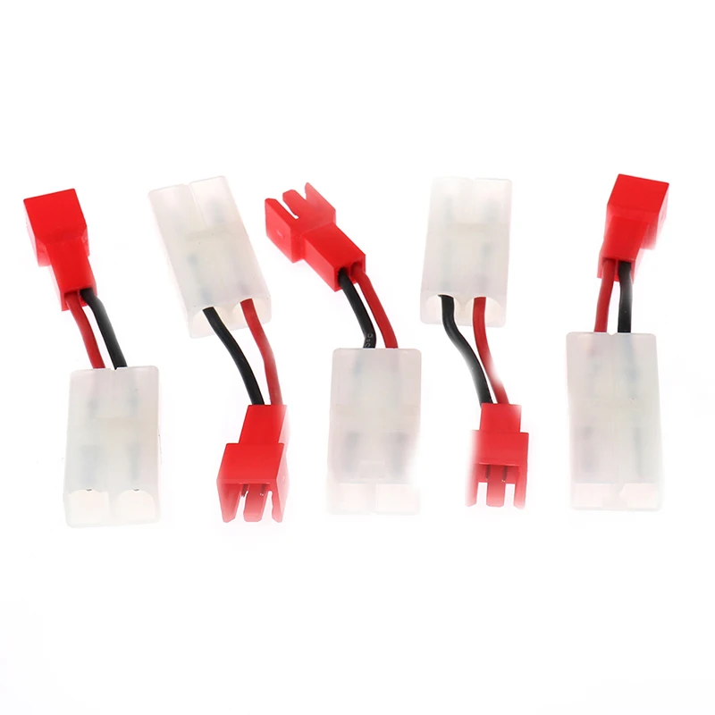 

5Pcs Tamiya Male To T Plug Female Adapter Cable Wire 50mm for RC Lipo Battery