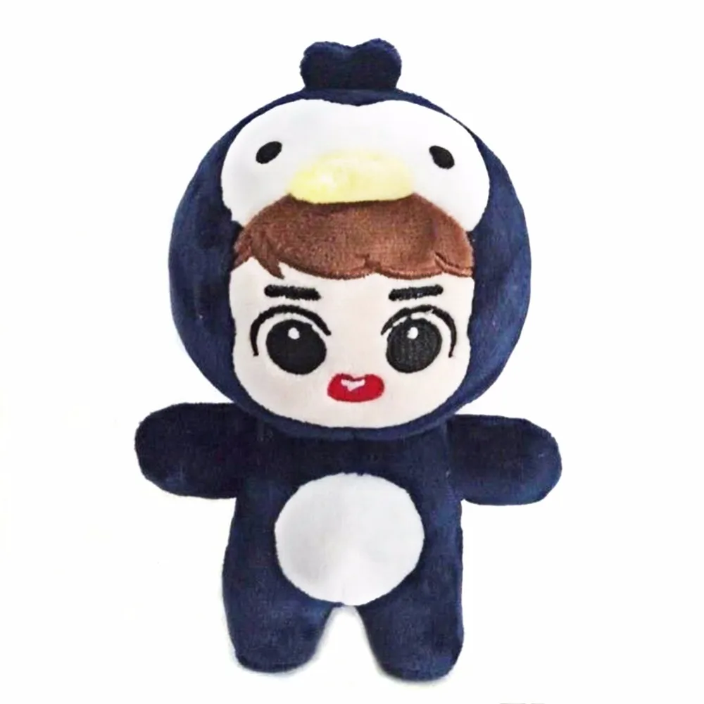 Do Kyung Soo 15 см корейские игрушки для животных, плюшевые куклы, мягкие Мультяшные мягкие куклы ручной работы, куклы, мягкие PP хлопковые мягкие куклы, плюшевые игрушки для фанатов, подарки - Цвет: Do Kyung Soo