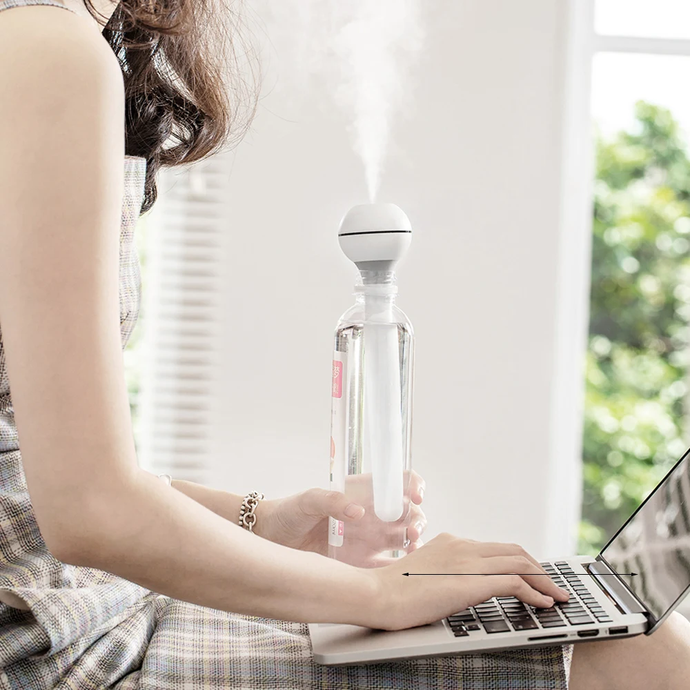 Увлажнитель портативный ультразвуковой тумана Арома диффузор регулируемая