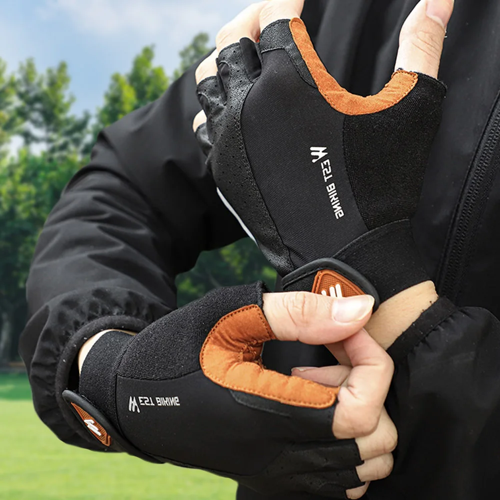 

2021Cycling Gloves Full Finger Sports Gloves Touch Screen Unisex Winter Windproof Bike Motorcycle Gym Breathable Gloves