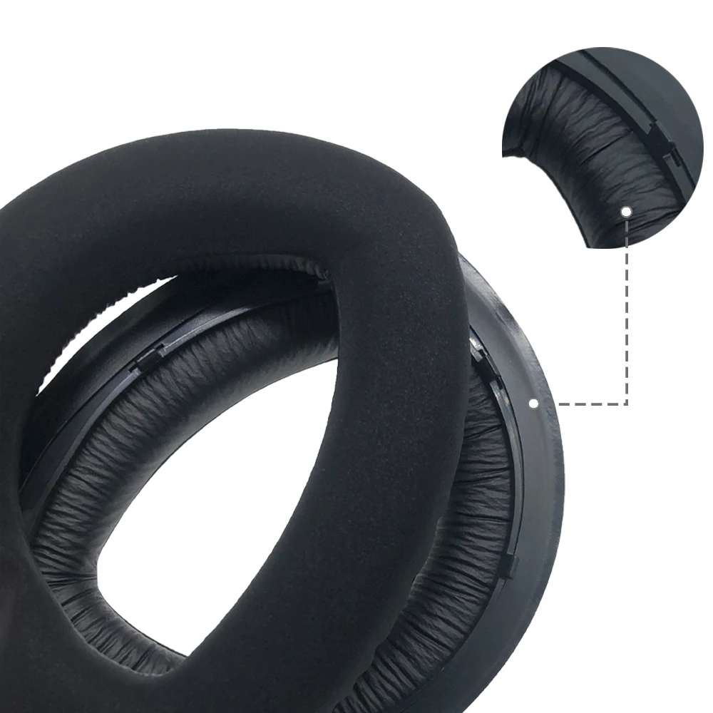 KQTFT бархатные Сменные амбушюры для наушников sennheiser hd700 HD 700 универсальный бампер