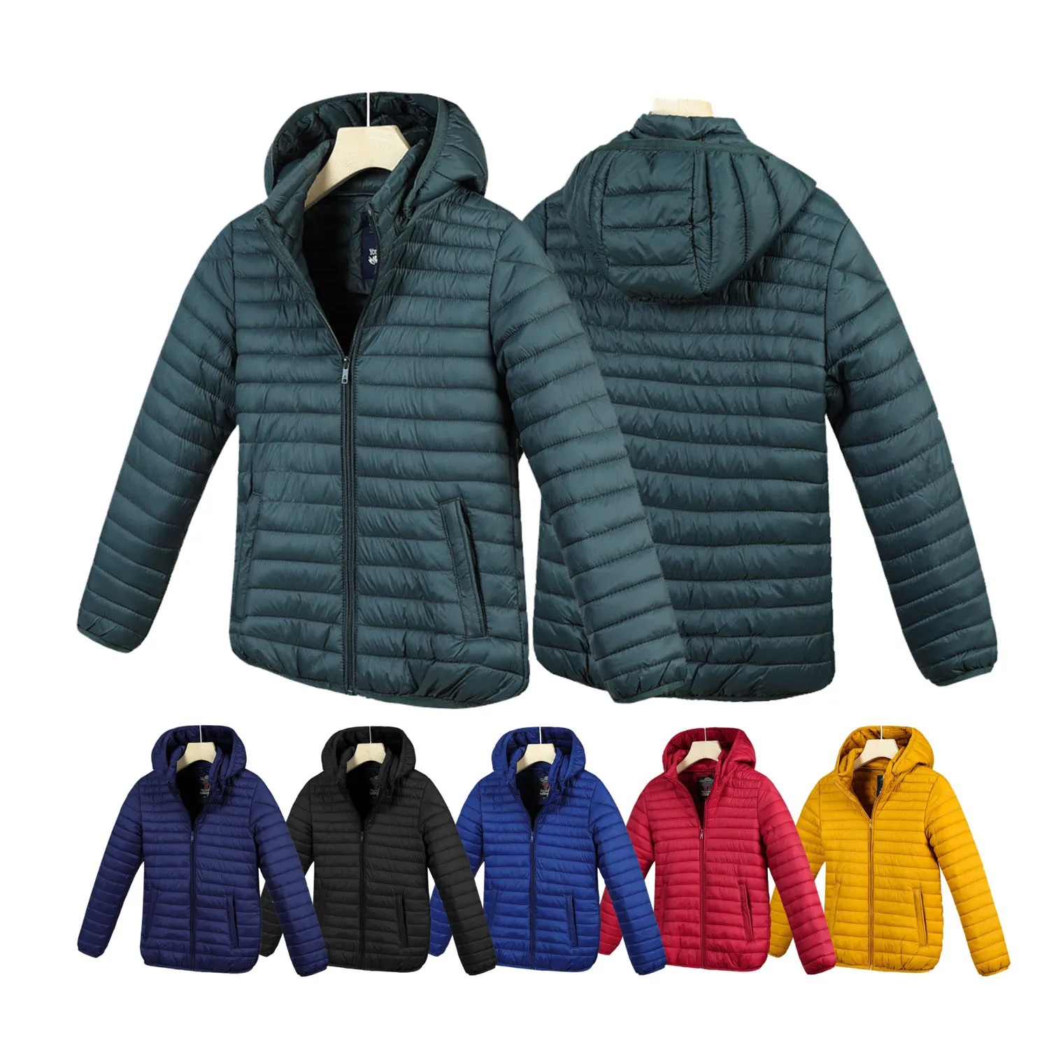 

Парка со съемным капюшоном, для мальчиков, на осень-зиму, От 8 до 16 лет, 91352