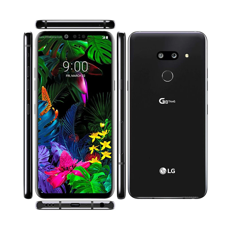 unlocked lg g8 thinq g820n g820um mobile phone octa core 6 1 6gb ram 128gb rom 16mp12mp fingerprint nfc android smartphone free global shipping