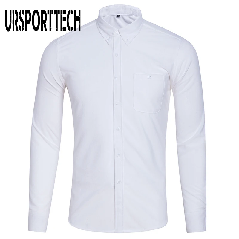 Мужская Повседневная рубашка размера плюс 5XL на осень и зиму с длинным рукавом