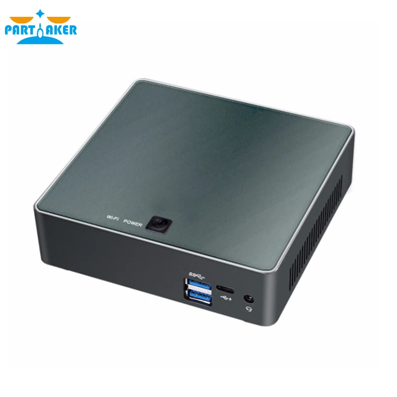 Intel Core i5 8250U minipc Partaker Kaby Lake R Вентилятор Мини ПК Windows мини компьютер Barebone 8350U PC |