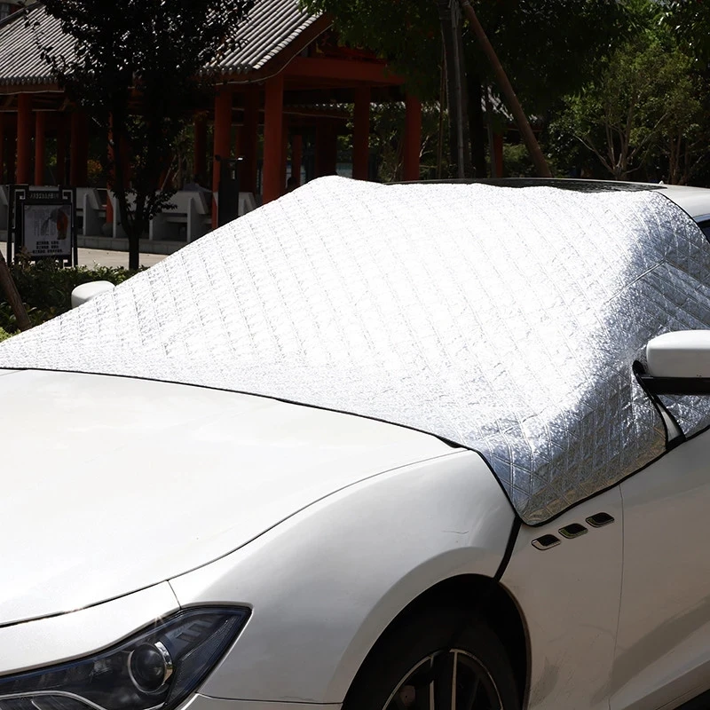 

Magnetic Car Windshield Snow Frost Cover Winter Ice Snow Guard Sun Shade Protector Car Anti-snow Cloth Auto Decoration