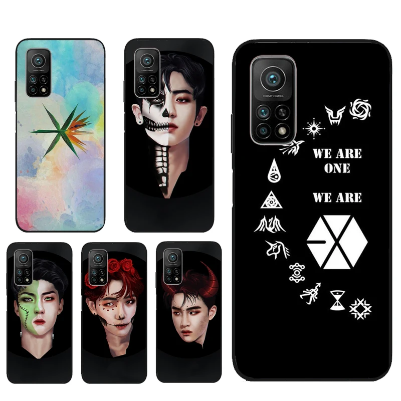 Чехол EXO KPOP с логотипом война корейский чехол для телефона Xiaomi Mi 11 Lite Ultra 9T 11T Pro Note 10