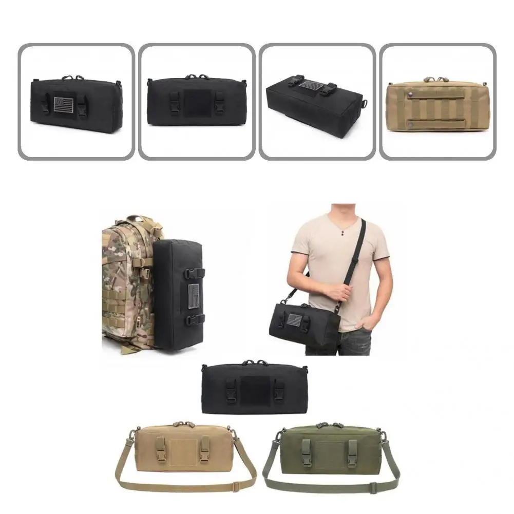 

Waterproof Practical Attachable Harness Pod Molle Pouch Unisex Gadget Pouch Long Lasting for Camping