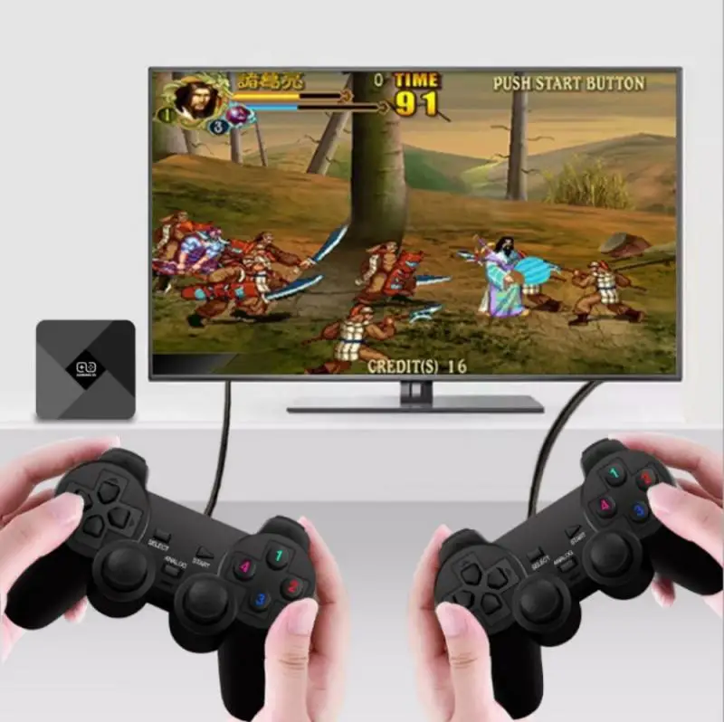 Игровая приставка G5 S905L WiFi 4K HD супер консоль X 50 + Эмулятор 40000 игры Ретро ТВ игровой