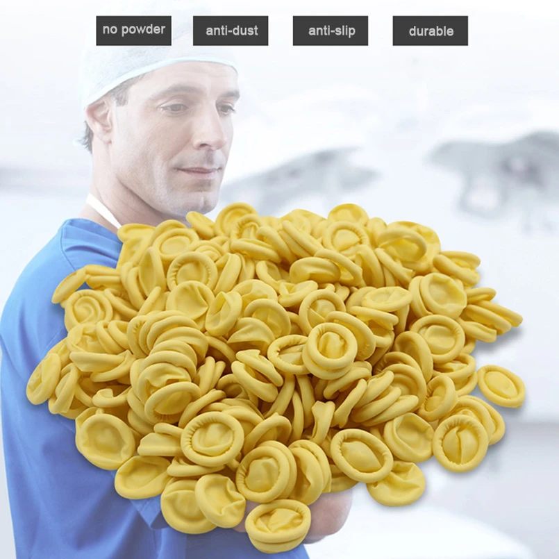 CK Tech. Одноразовые противоскользящие резиновые латексные палочки для наращивания