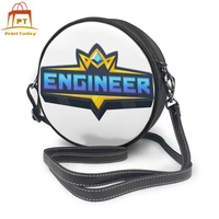 realm royale shoulder bag realm royale engineer leather bag shopping teen women bags high quality pattern mini round purse
