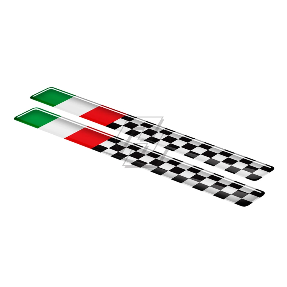 

3D Motorcycle Tank Decal Italy Flag Racing Stickers Case for Aprilia Ducati Honda Suzuki Kawasaki Yamaha for Piaggio Vespa