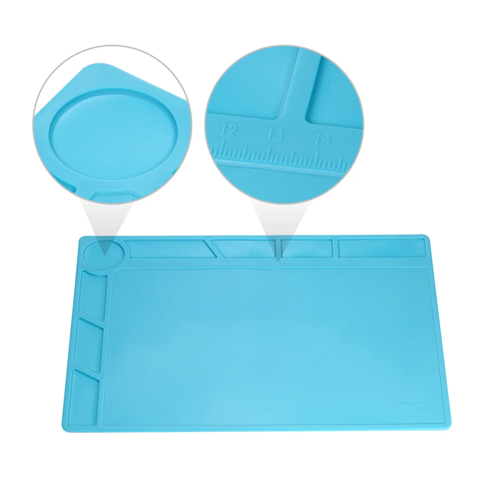 Ремонтный коврик для паяльника силиконовая теплоизоляционная Электроника