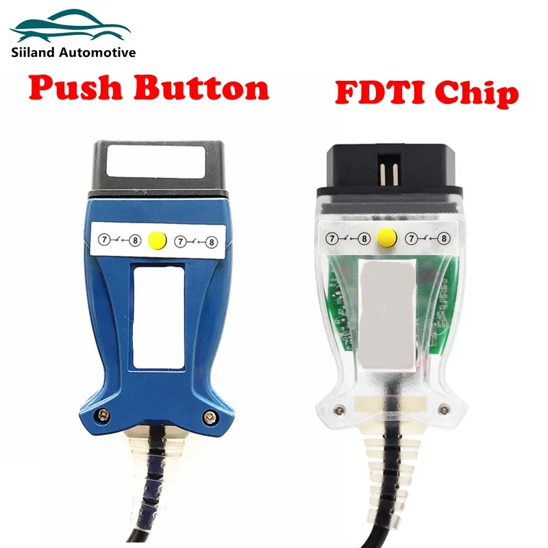 

Professional K+CAN Cable For BMW Push Button FTDI Chip K DCAN OBD2 Car Diagnostic Interface with 20PIN Cable For BMW Series