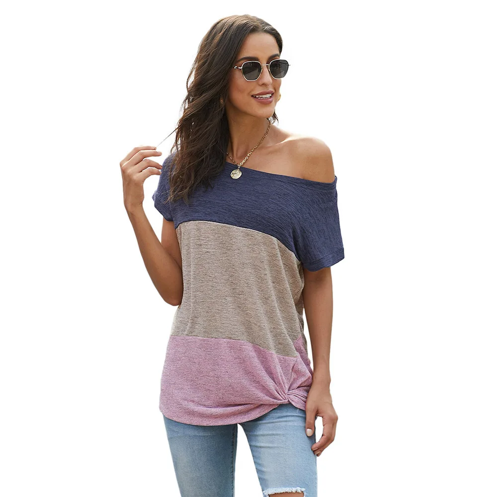 2020 Одежда для беременных пуловер с коротким рукавом свободный Стандартный Топ